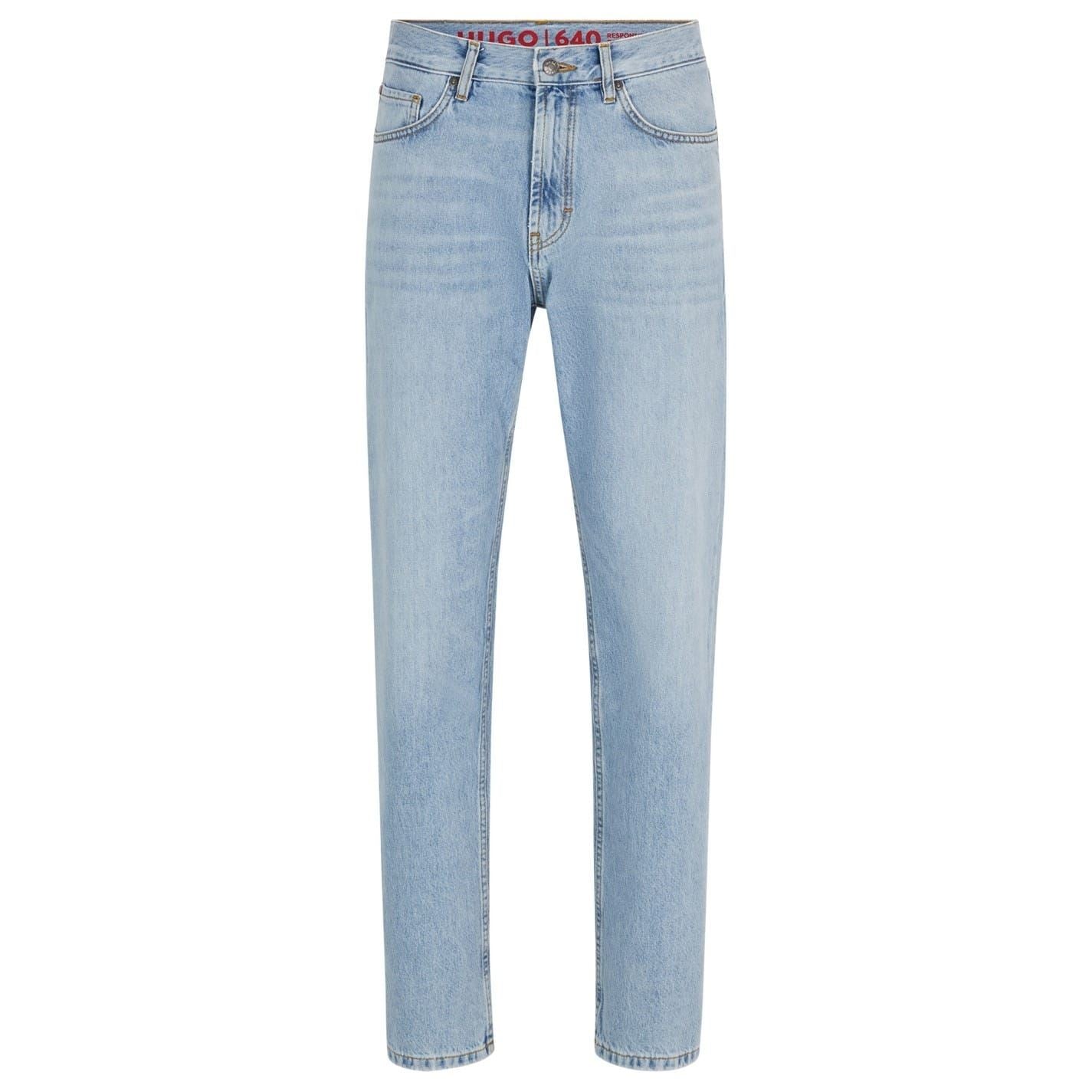 Hugo Five Pocket Design Straight Leg Jeans