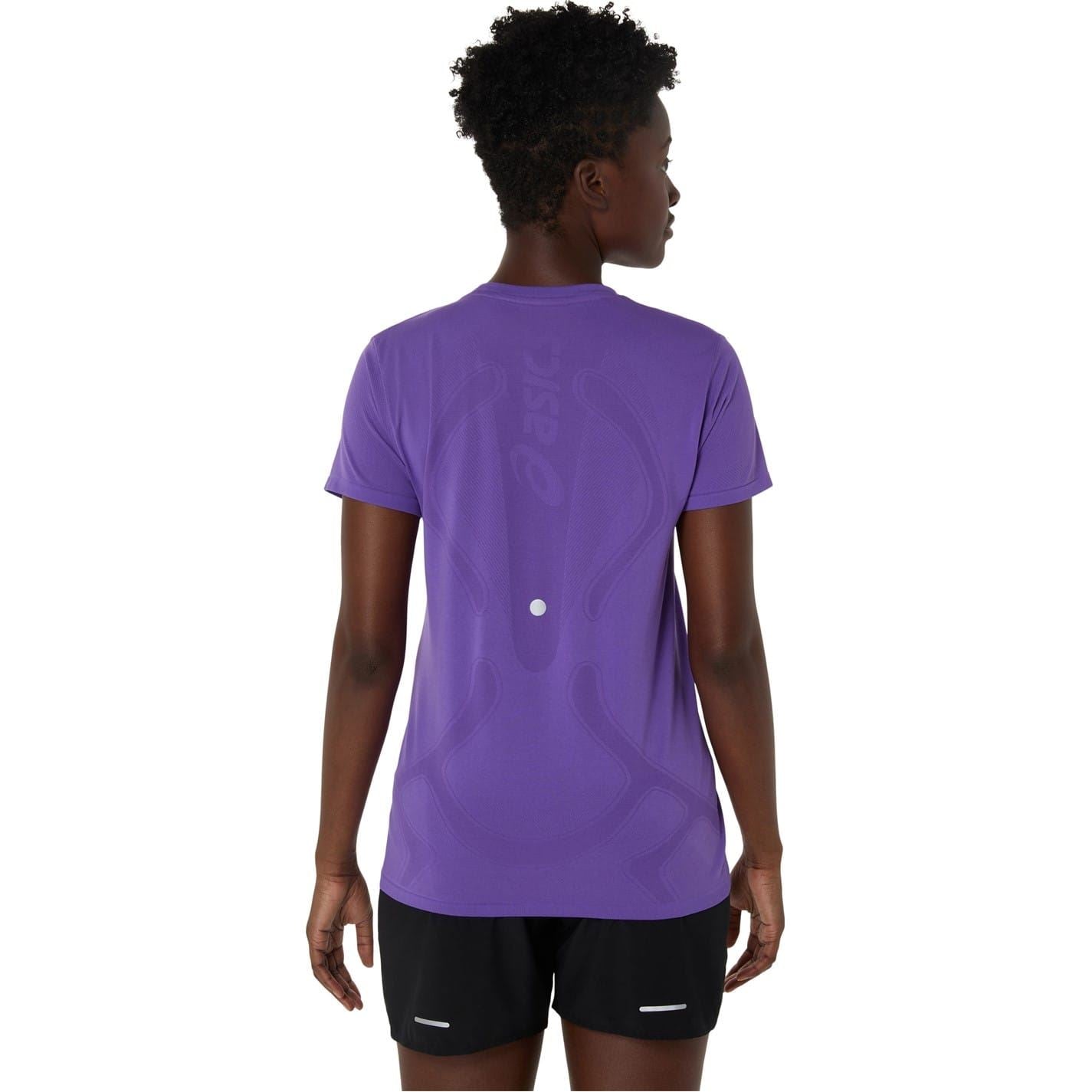 Asics Crew Neck Short Sleeve Seamless Athletic Top