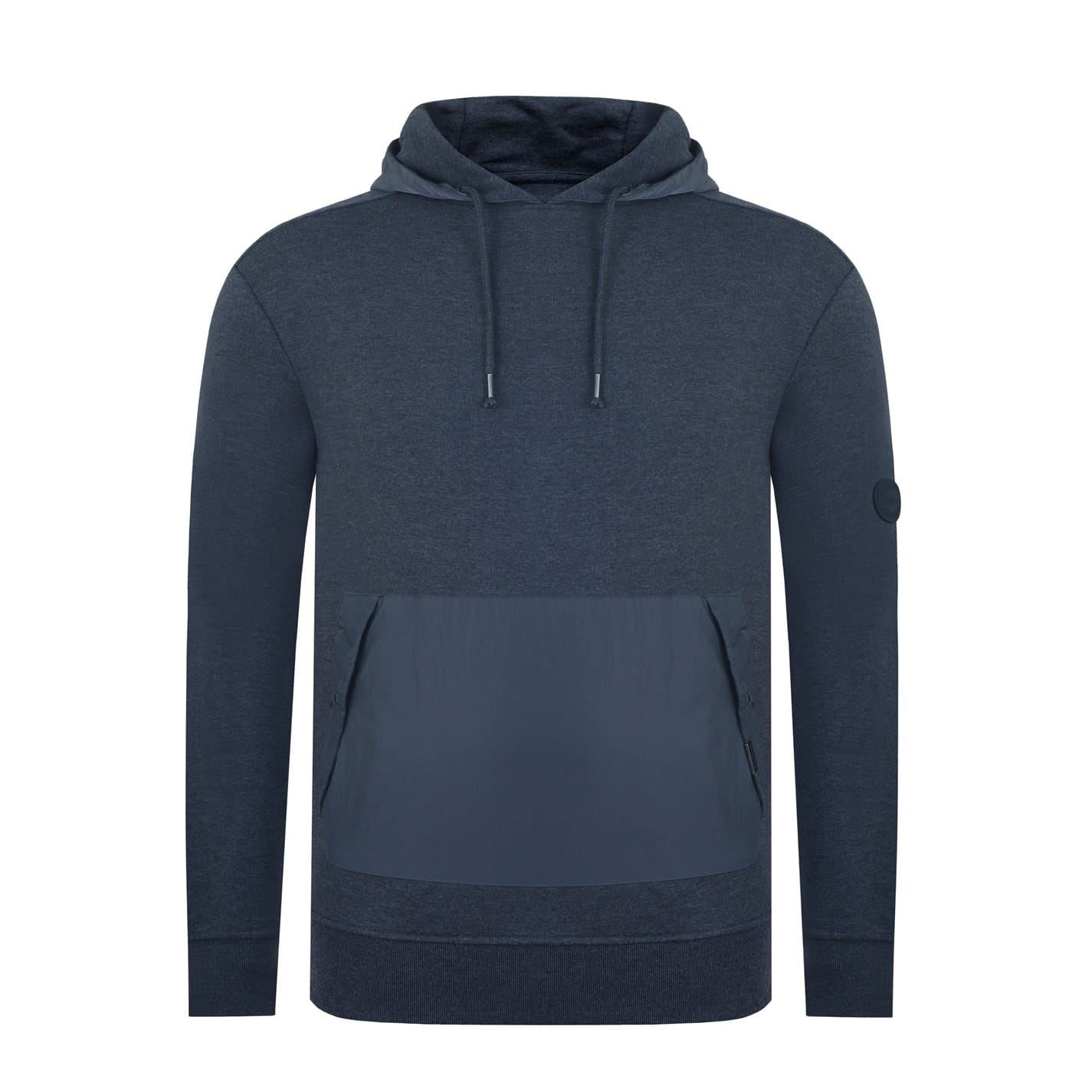 Firetrap Hybrdoth Hooded Regular Fit Sweatshirt