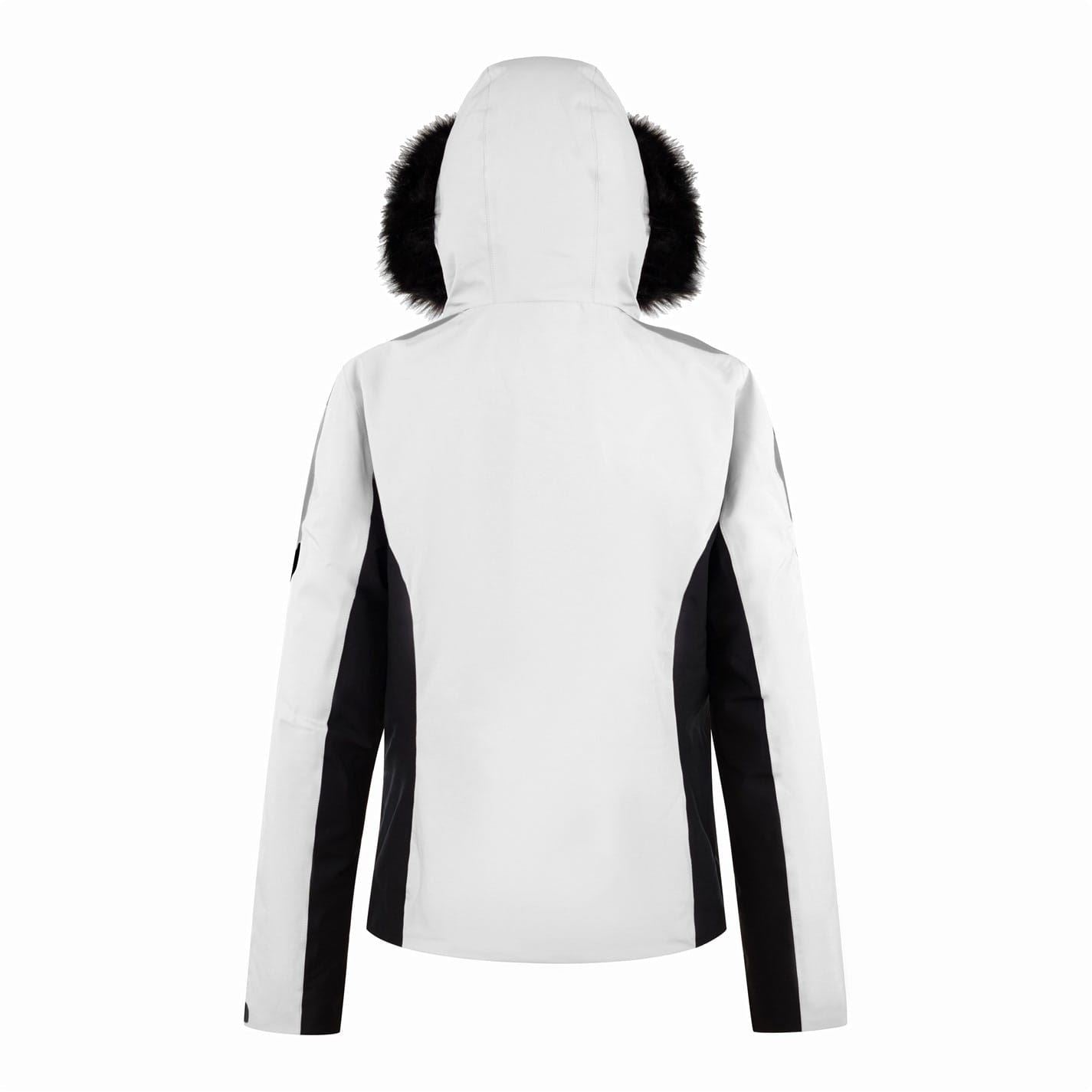 Nevica Womens Meribel Hooded Solid Patterned Ski Jacket