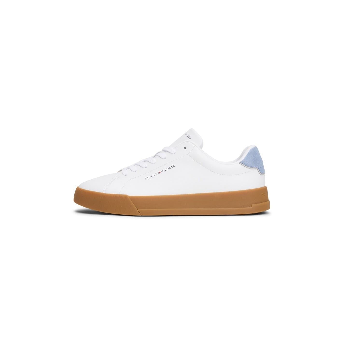 Tommy Hilfiger Leather Low Top Trainers