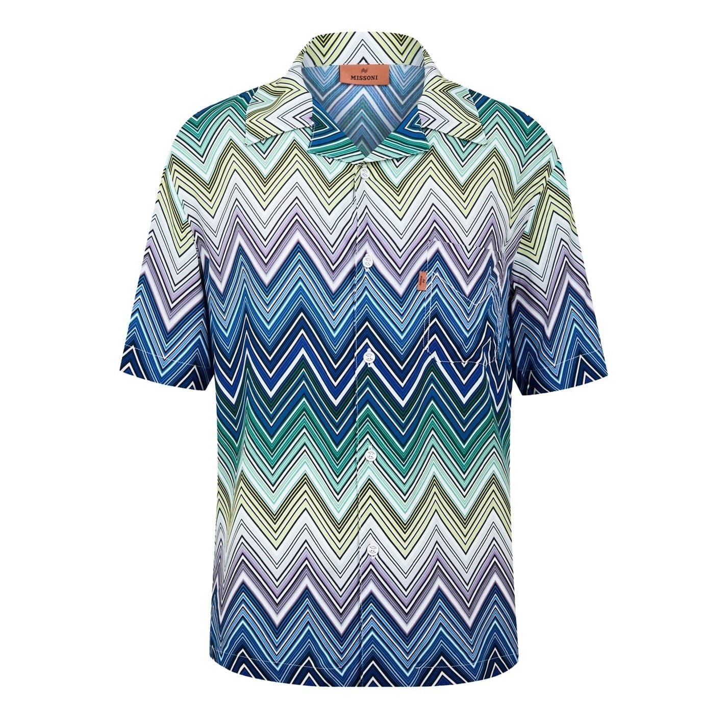 Missoni Zigzag Short Sleeved Shirt