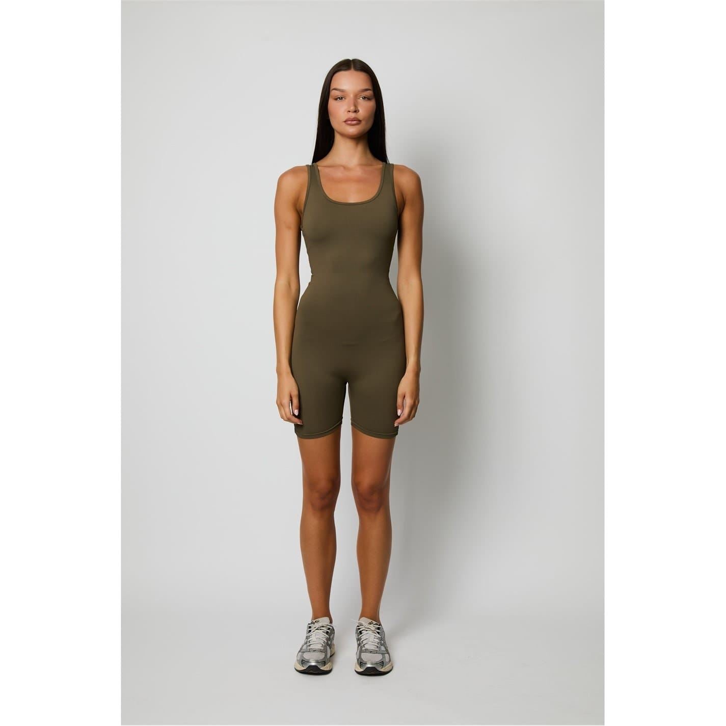 Honeyz Signature Scoop Neck Sleeveless Solid Playsuit