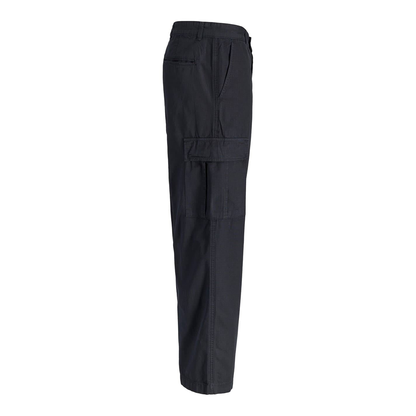 Jack and Jones Carter Solid Patterned Straight Cargo Pants