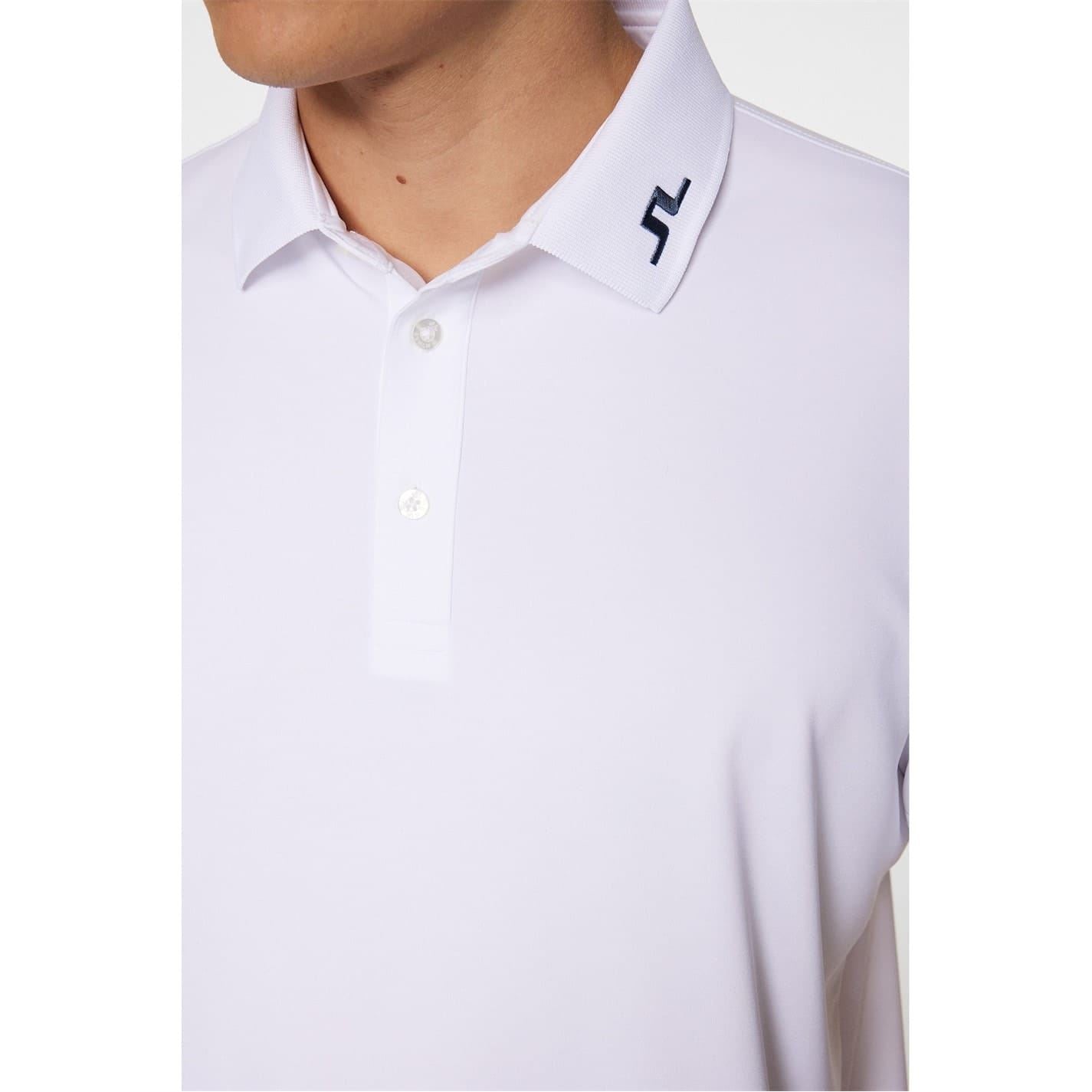 J Lindeberg Golf Heath Collared Neck Short Sleeve Polo Shirt