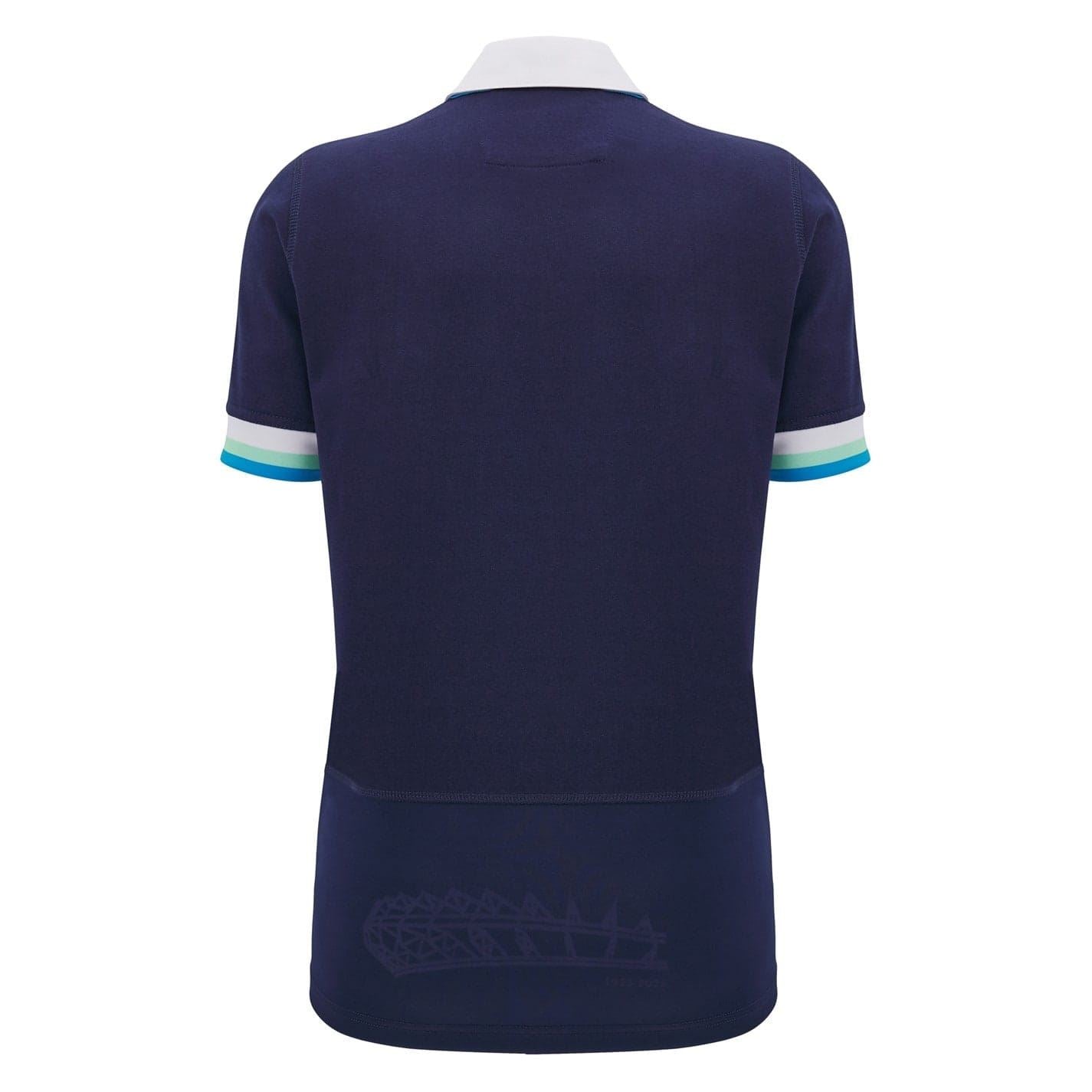 Macron Womens Scotland Rugby Home Cotton Shirt 2024