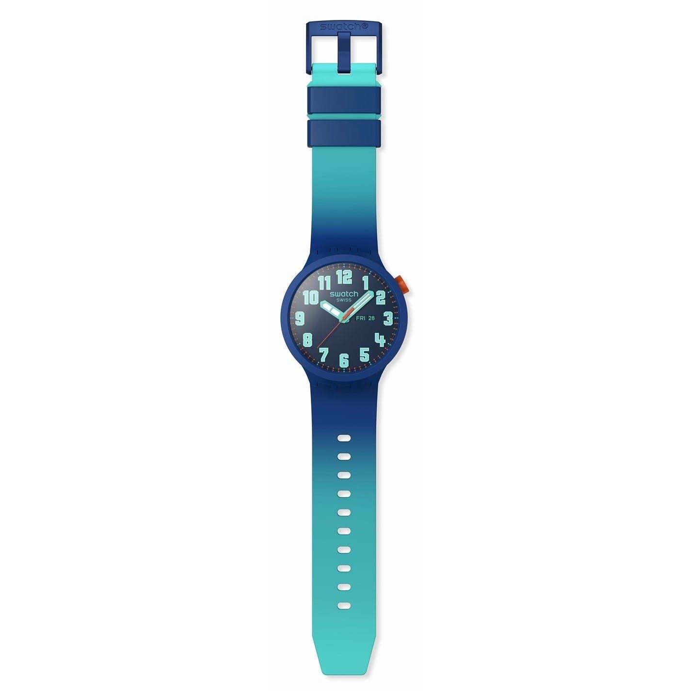 Swatch Bold 53 Fashion Rubber Bracelet Analogue Watch