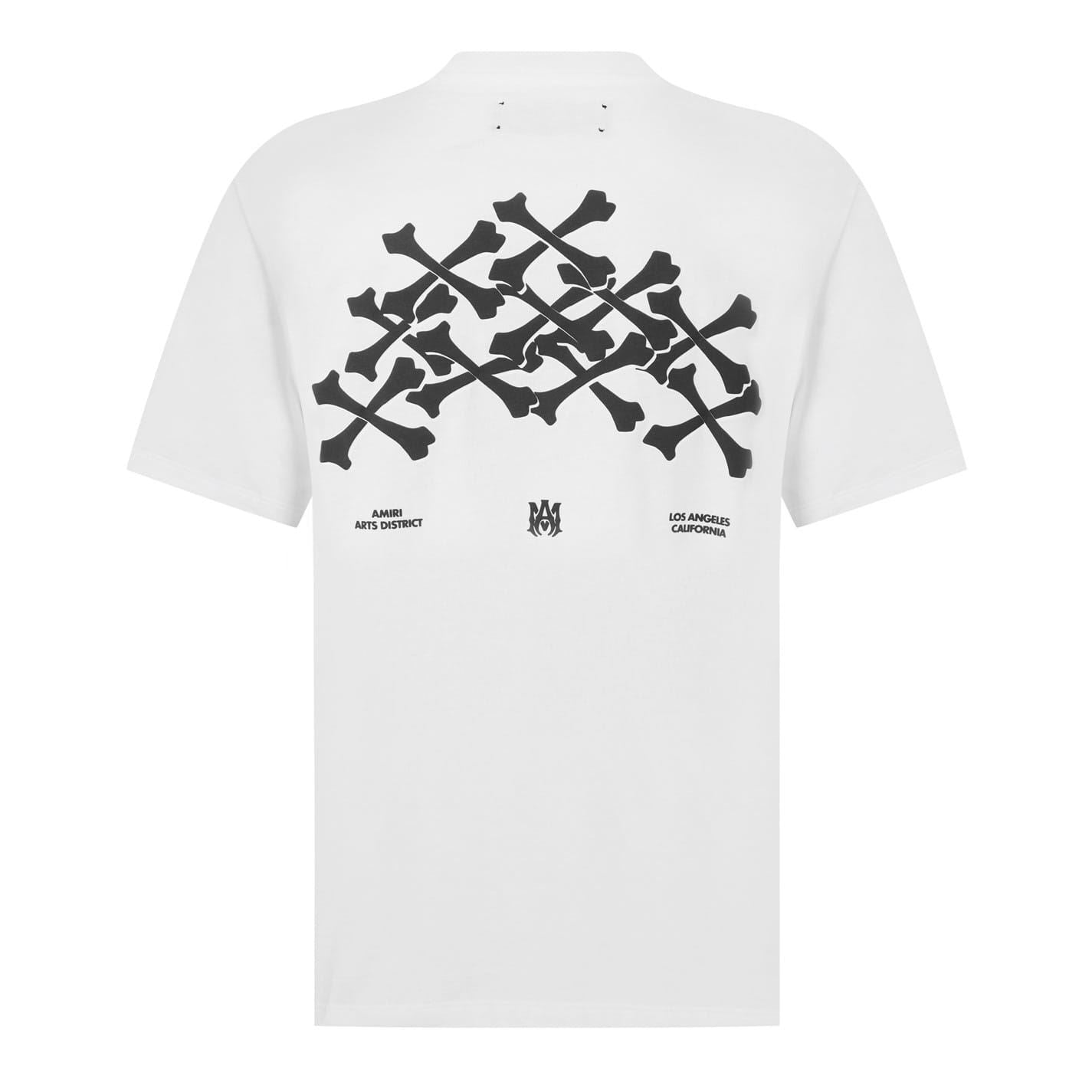 Amiri Bones Stacked Tee