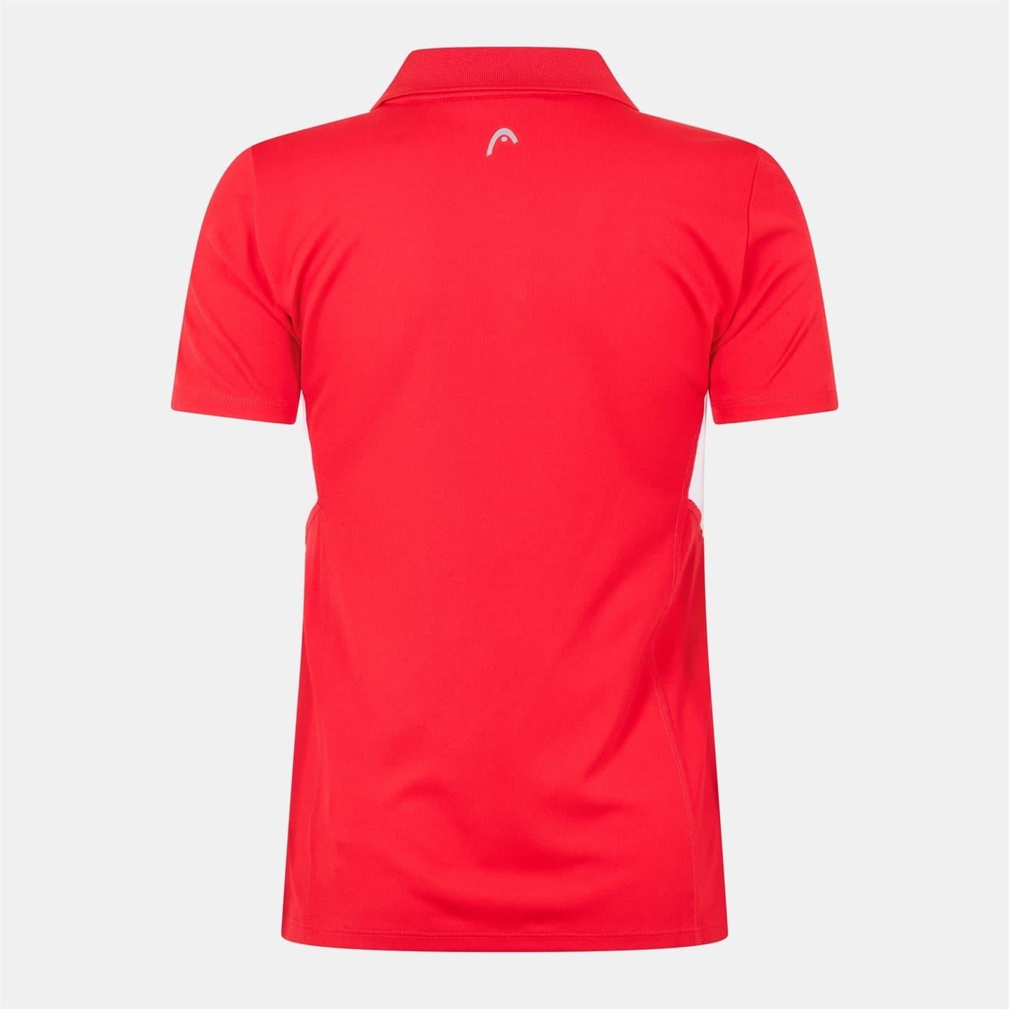 Head Collared Neck Short Sleeve Polo Shirt