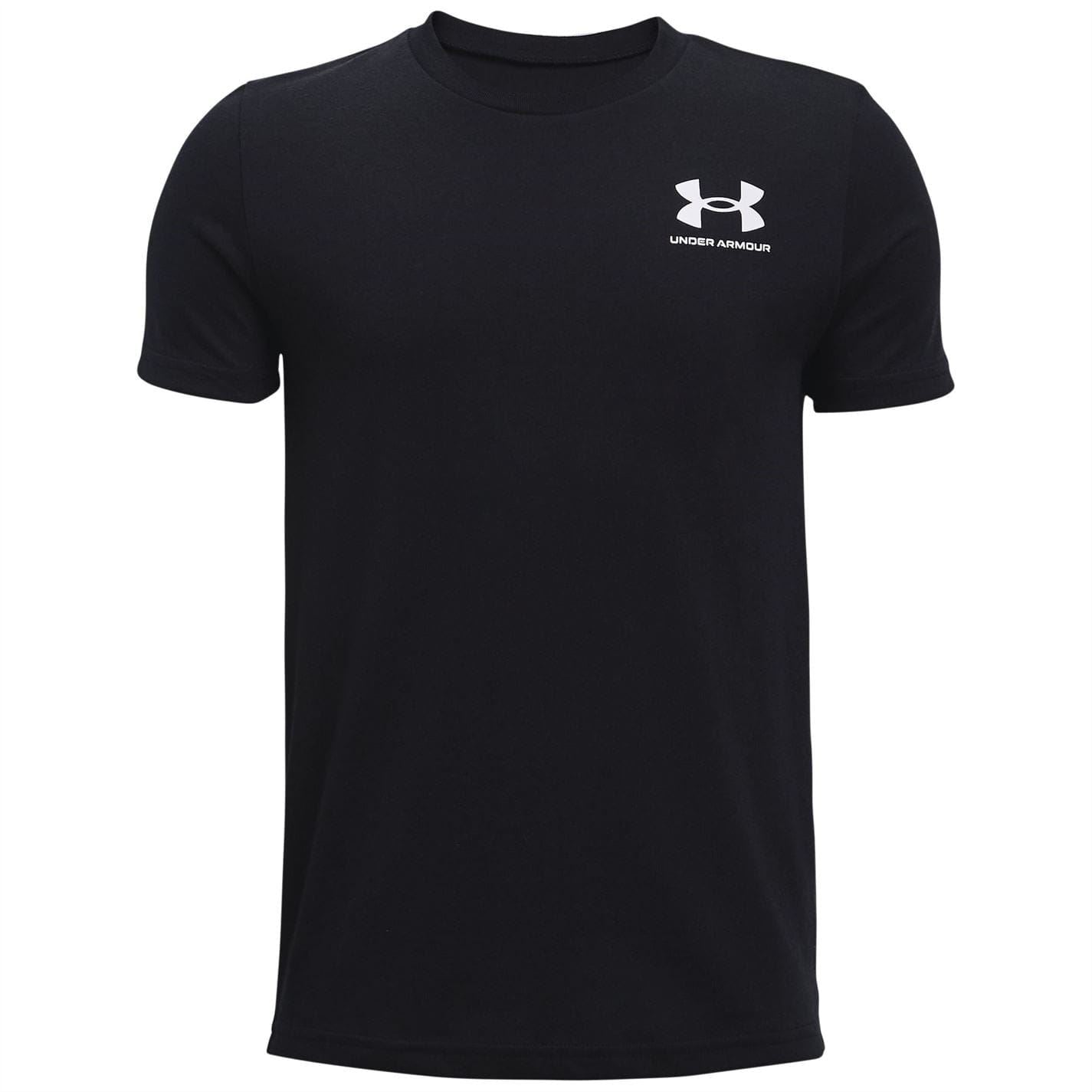 Under Armour Left Chest Logo Short Sleeve Juniors