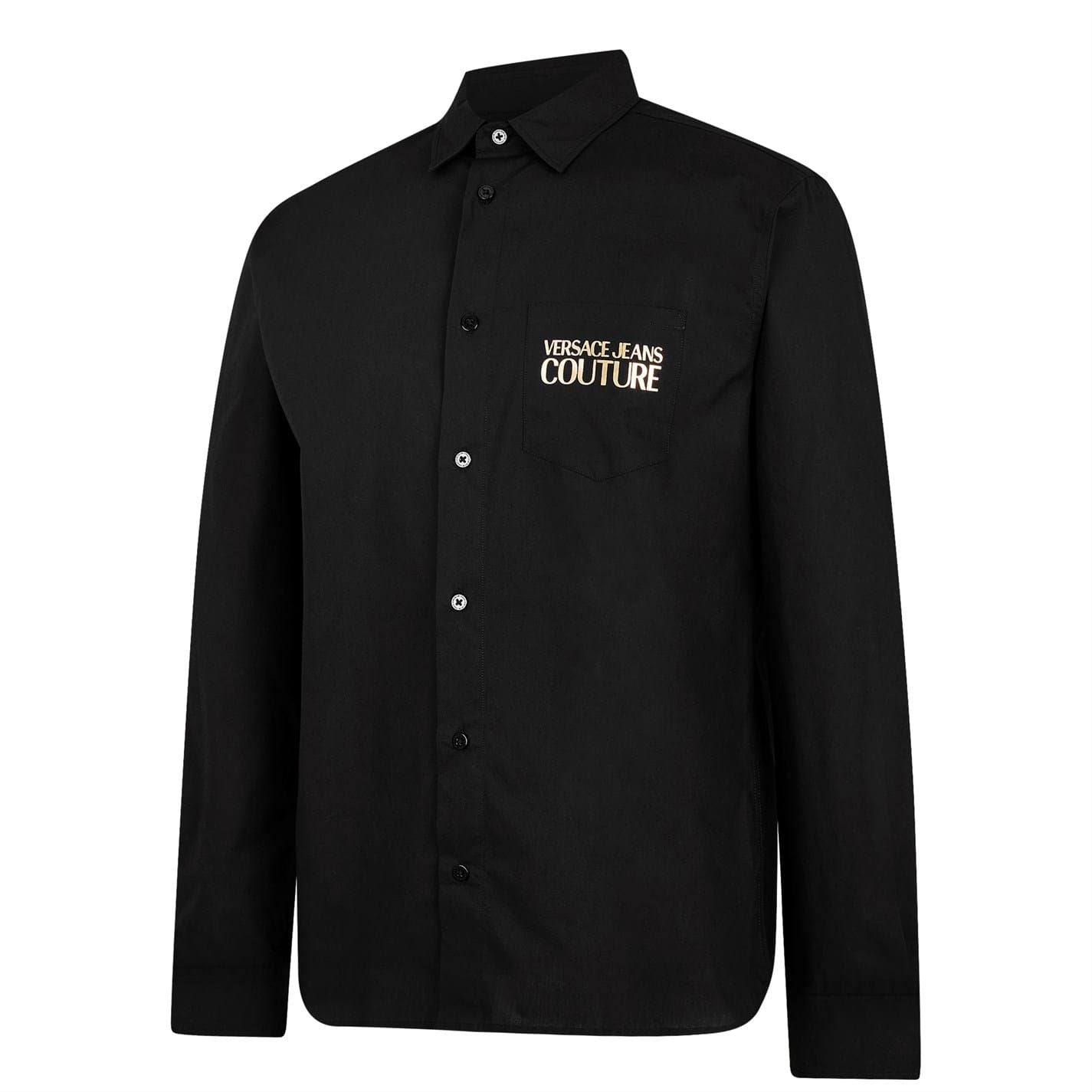 Versace Jeans Couture Logo Long Sleeve Shirt
