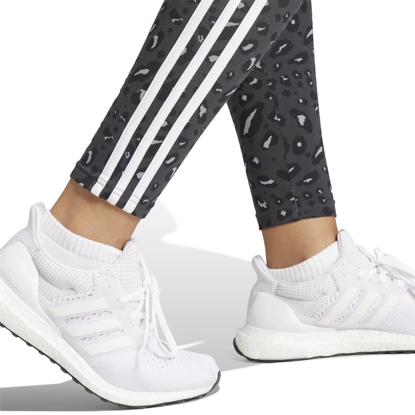 adidas Womens Essentials 3 Stripe Leggings
