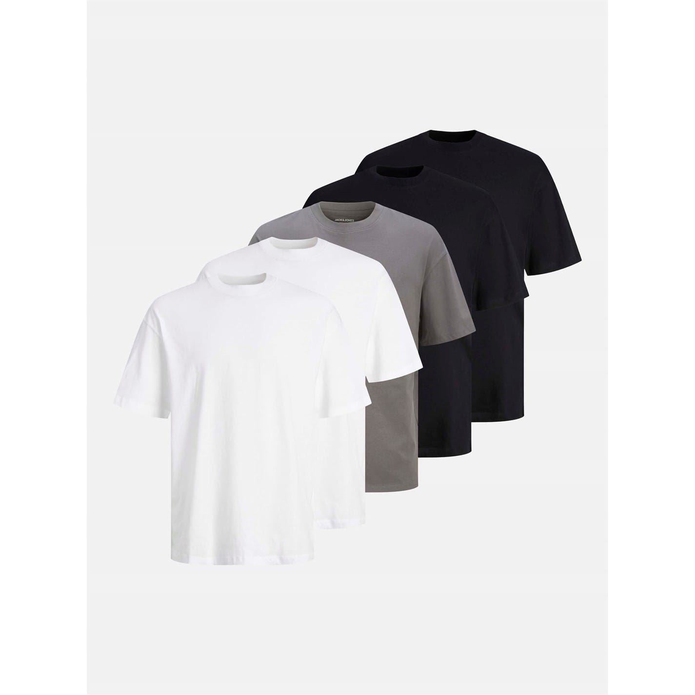Jack and Jones Mens Pack Hugo Loose T-Shirt