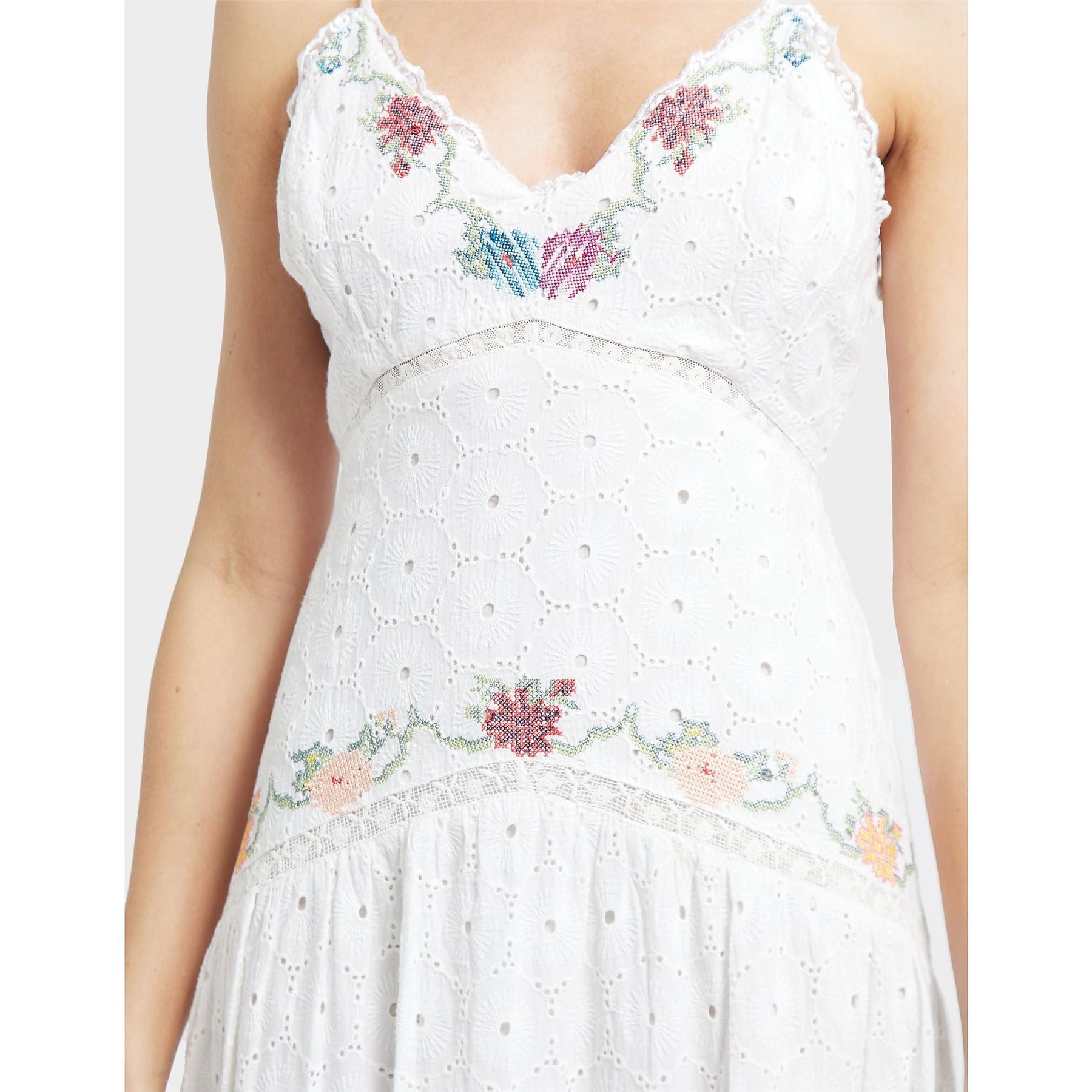 Love Shack Fancy Womens Umi Maxi Dress