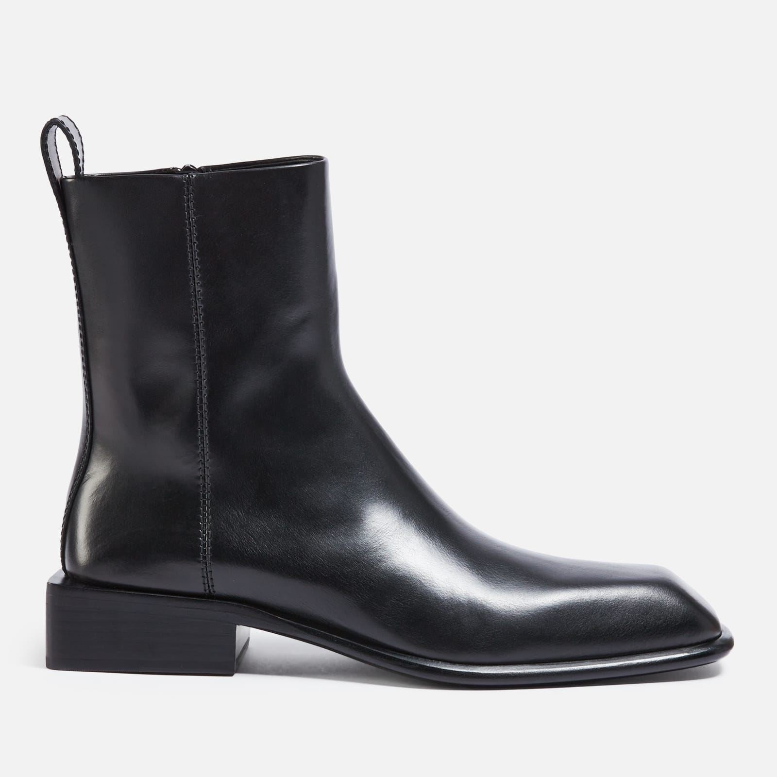 Alexander Wang Throttie Leather Ankle Boots