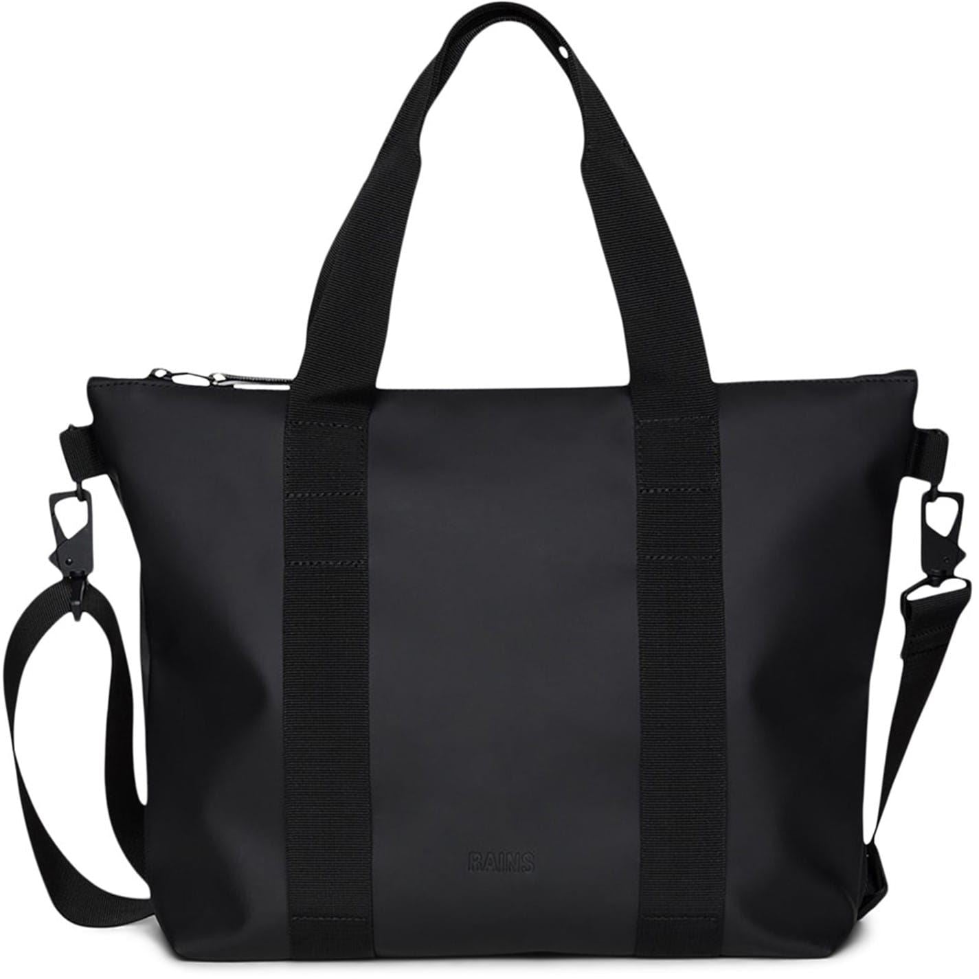 Rains Tote with Logo and Detachable Strap