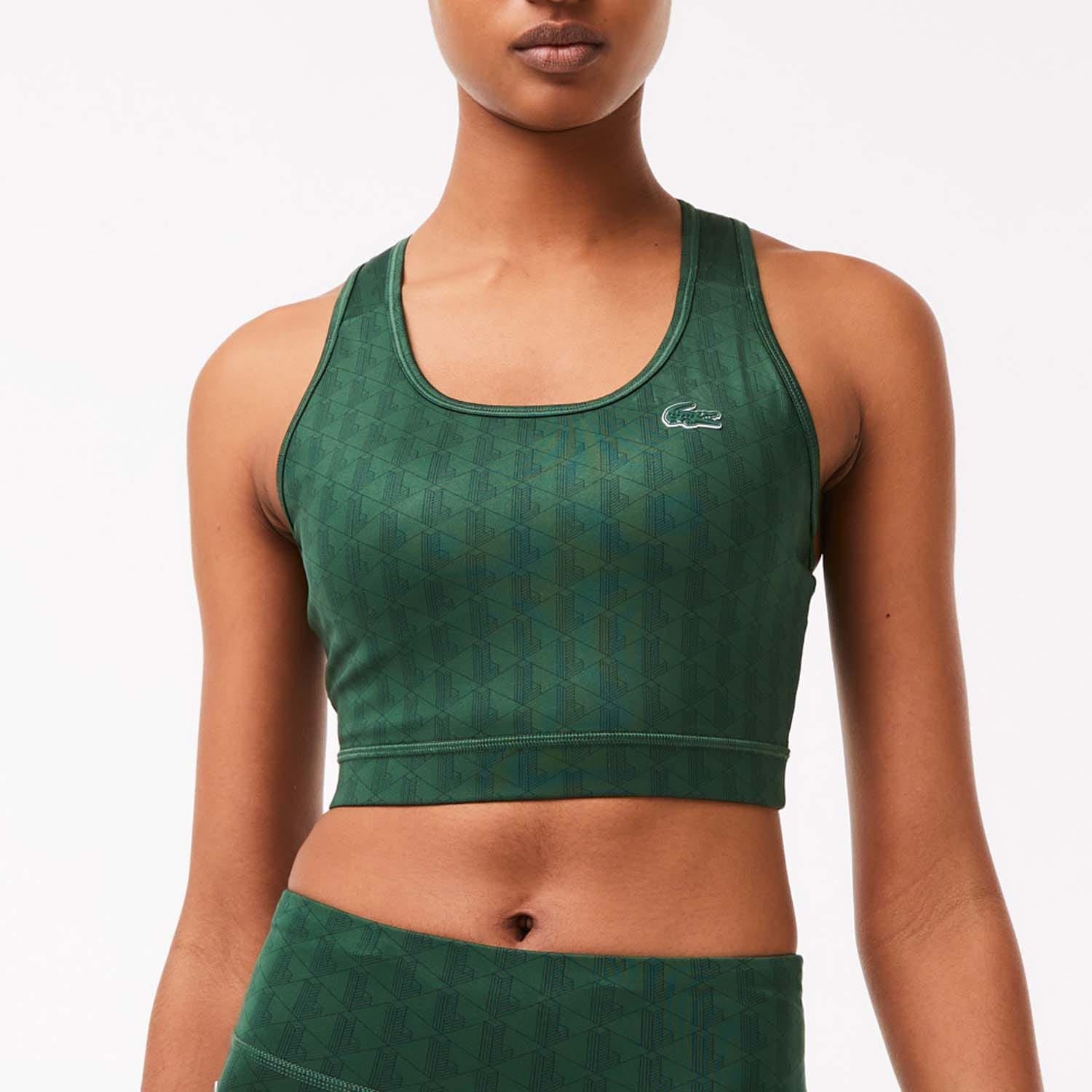 Lacoste Sport Printed Sport Bra