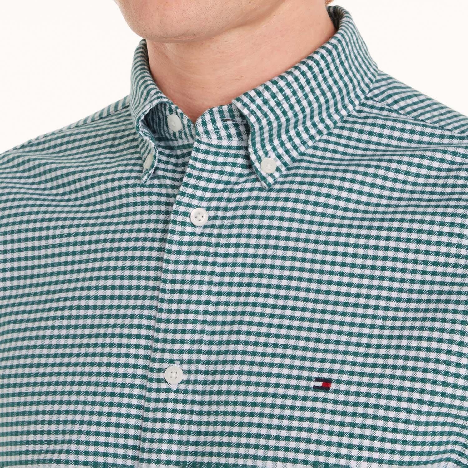 Tommy Hilfiger Gingham Regular-Fit Oxford Shirt