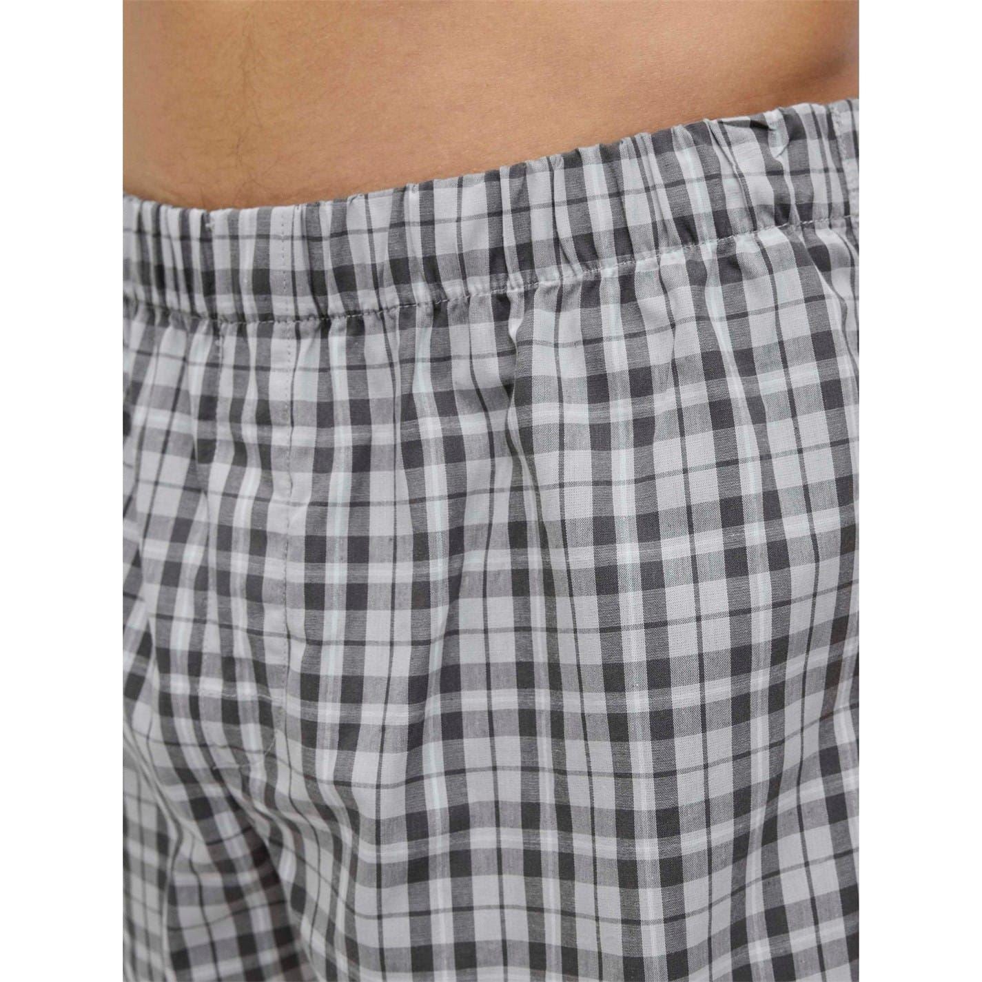 Jack and Jones Mens Pack Milano Woven Boxers