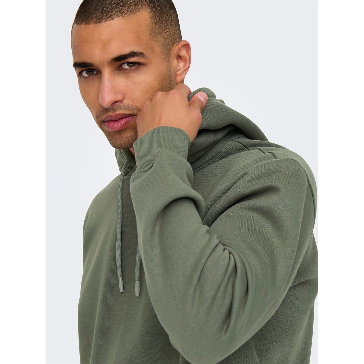 Only and Sons Hooded Regular Fit Sweatshirt