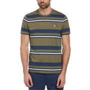 Original Penguin Slim Fit Crew Neck Stripe T-Shirt