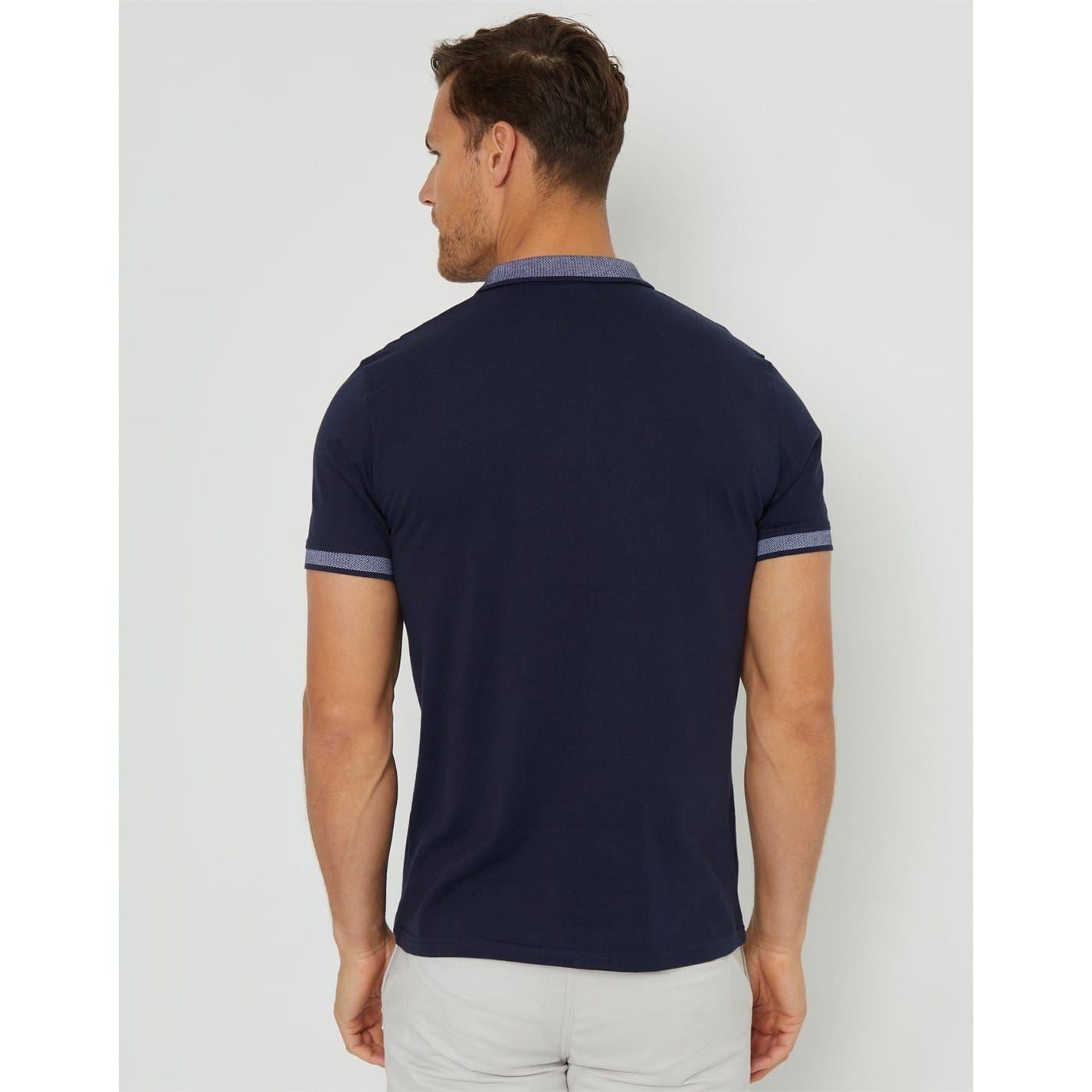 Threadbare Shandy Nocturnal Polo Shirt