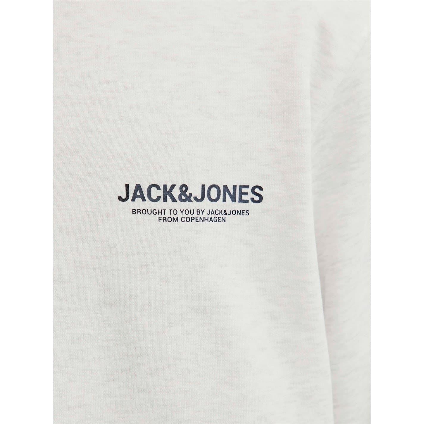 Jack and Jones 2 Pack Mason Crew Neck Long Sleeve Sweatshirt
