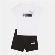 Puma Junior Minicats Essential T-Shirt And Short Set