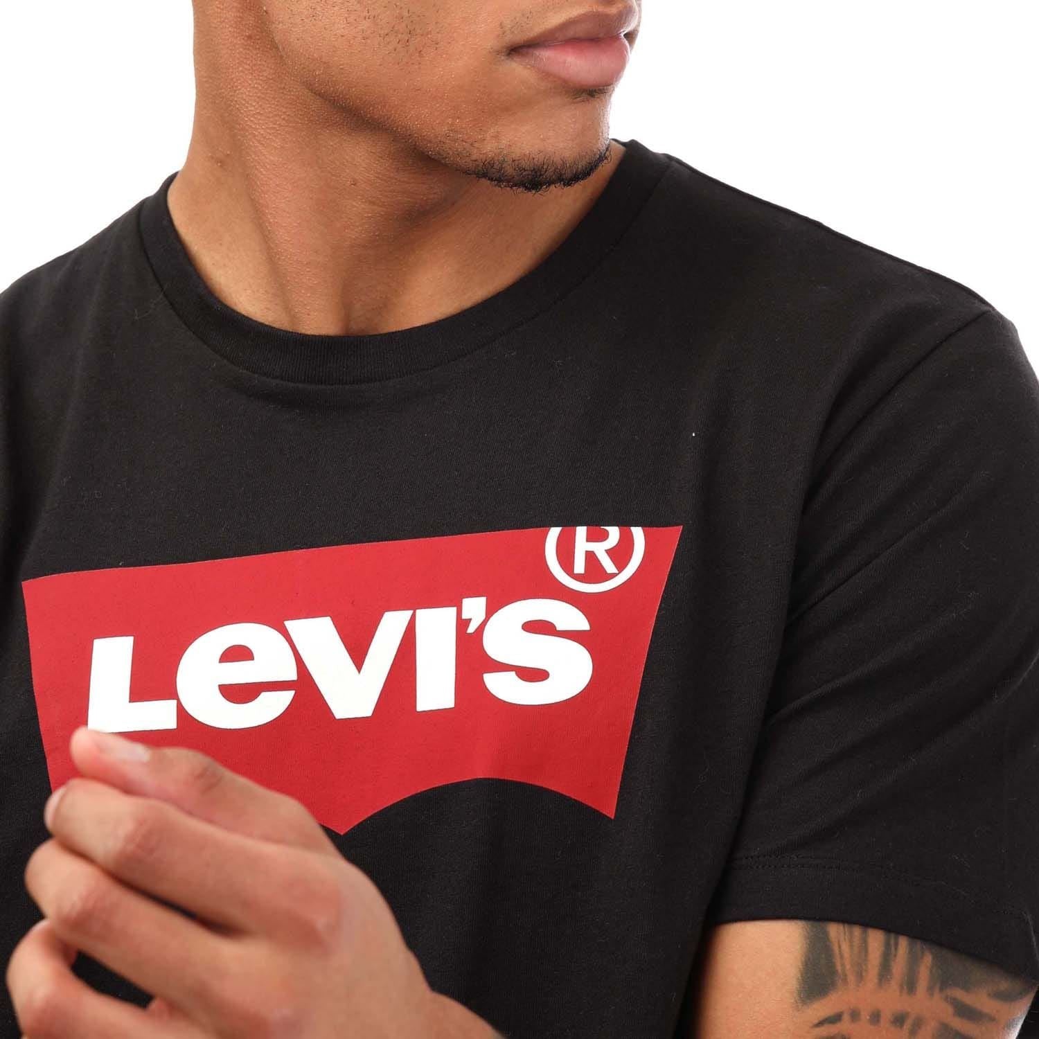 Levis Mens Graphic Set-In Neck T-Shirt
