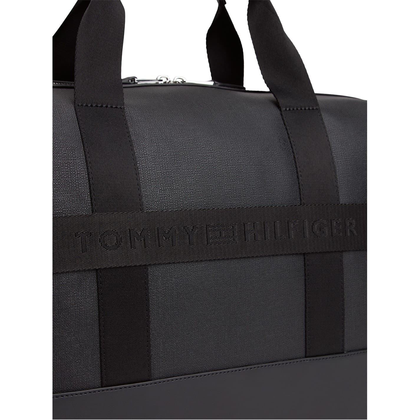 Tommy Hilfiger Rectangle Shape Duffle Bag with Embossed Logo