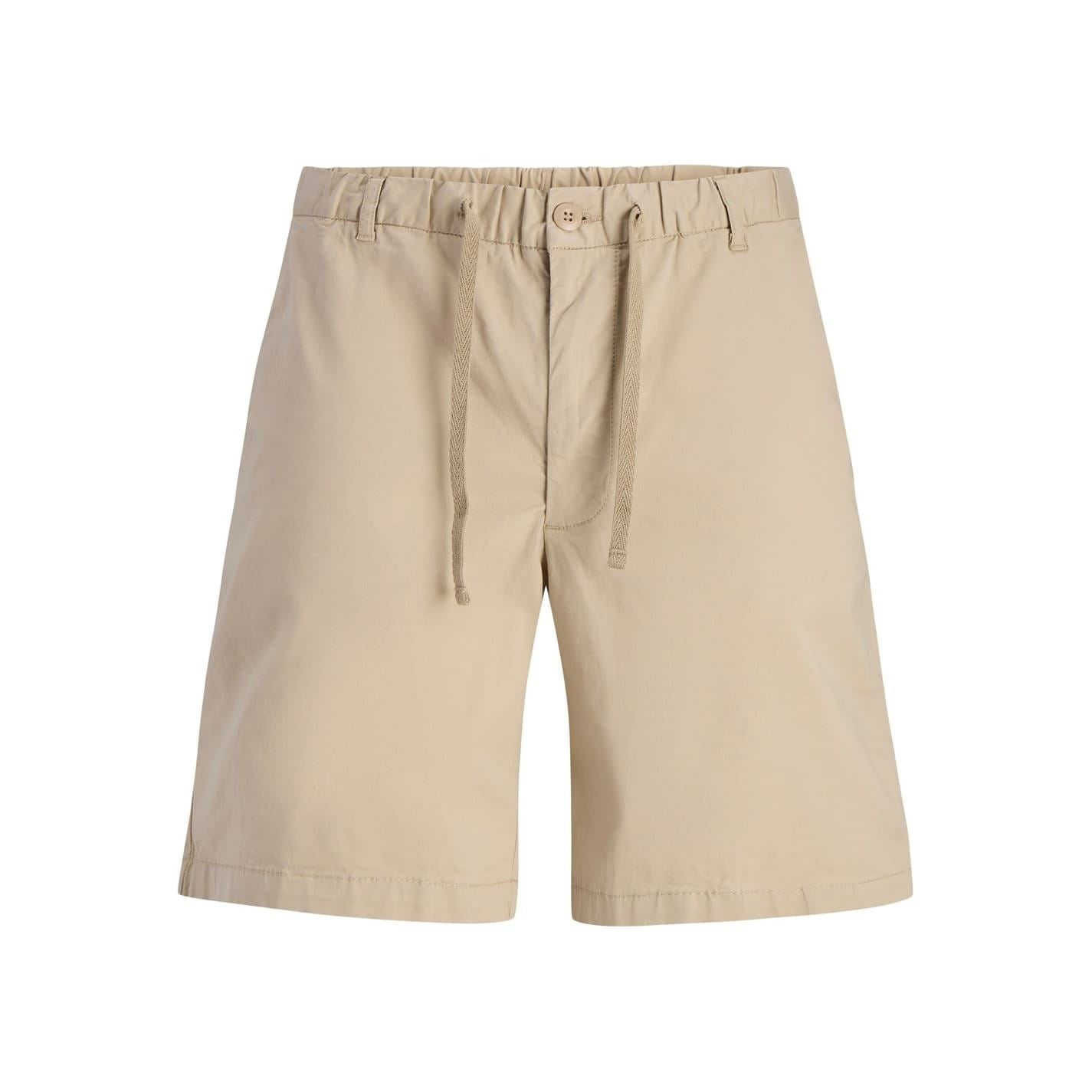 Jack and Jones Solid Patterned Bermuda Shorts