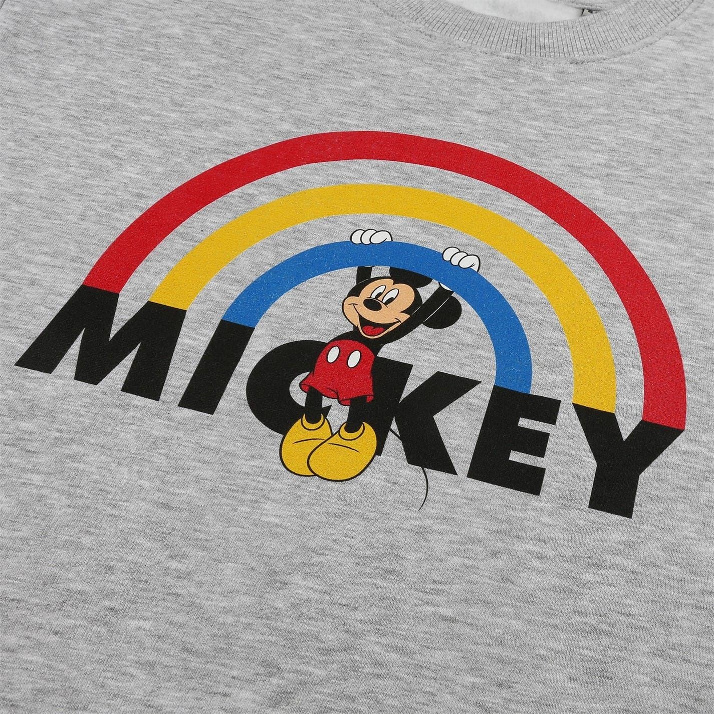 Disney Mickey Mouse Graphic Crew Neck Sweater