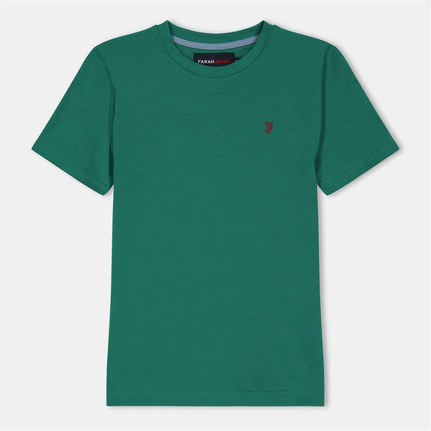 Farah Denny Crew Neck Short Sleeve Jersey T-Shirt