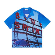 Blue Sky Inn Neon Sign Shirt