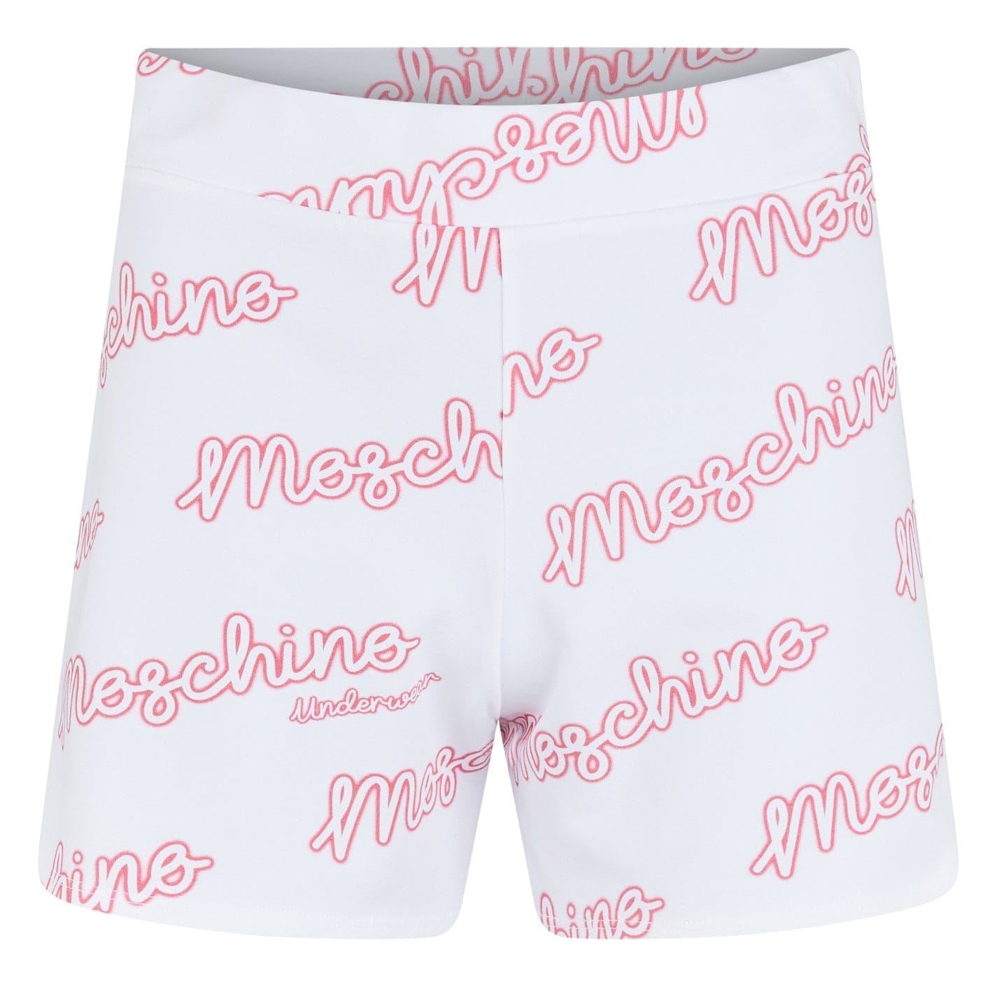 Moschino Logo Print Casual Shorts