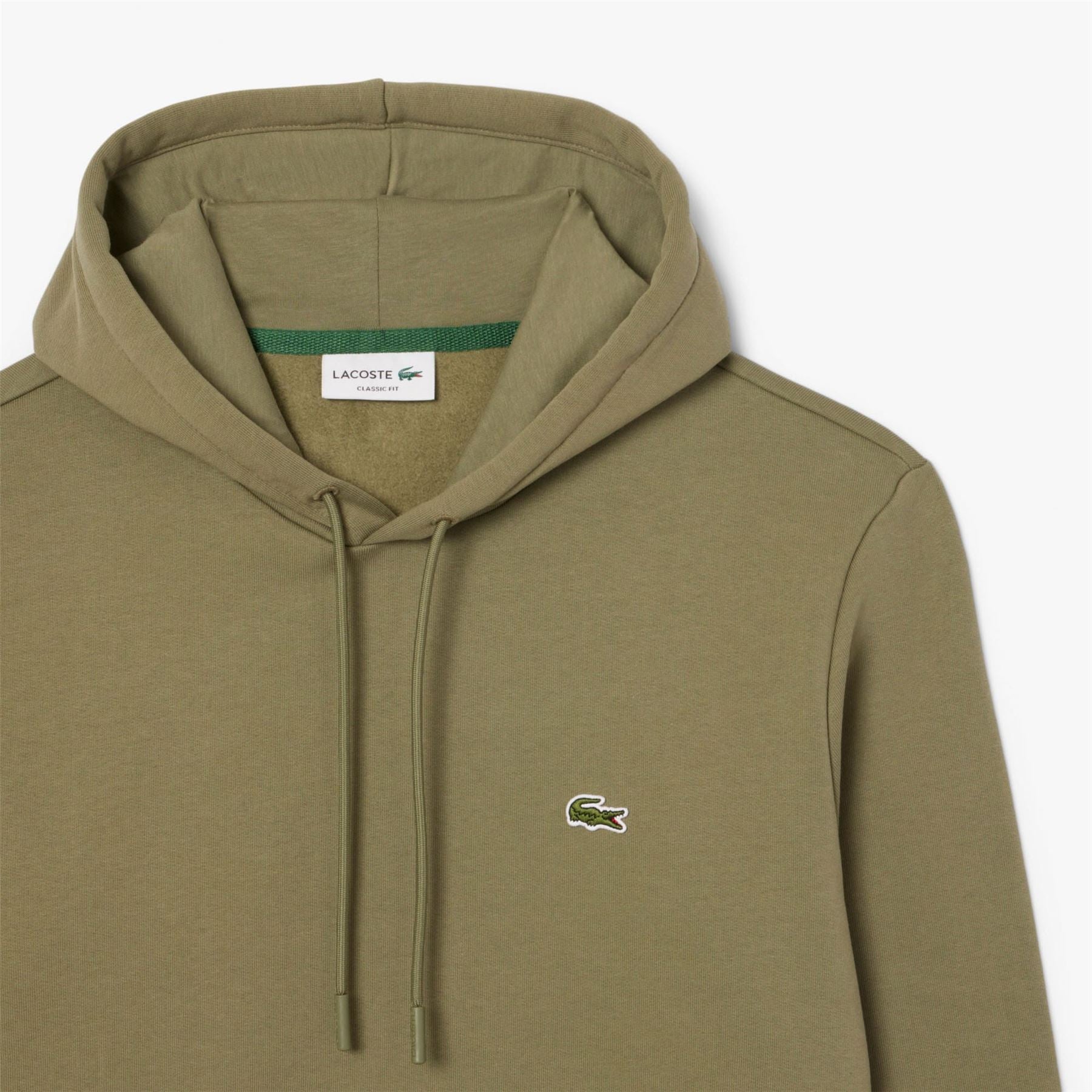 Lacoste Organic Cotton Fleece Hoodie