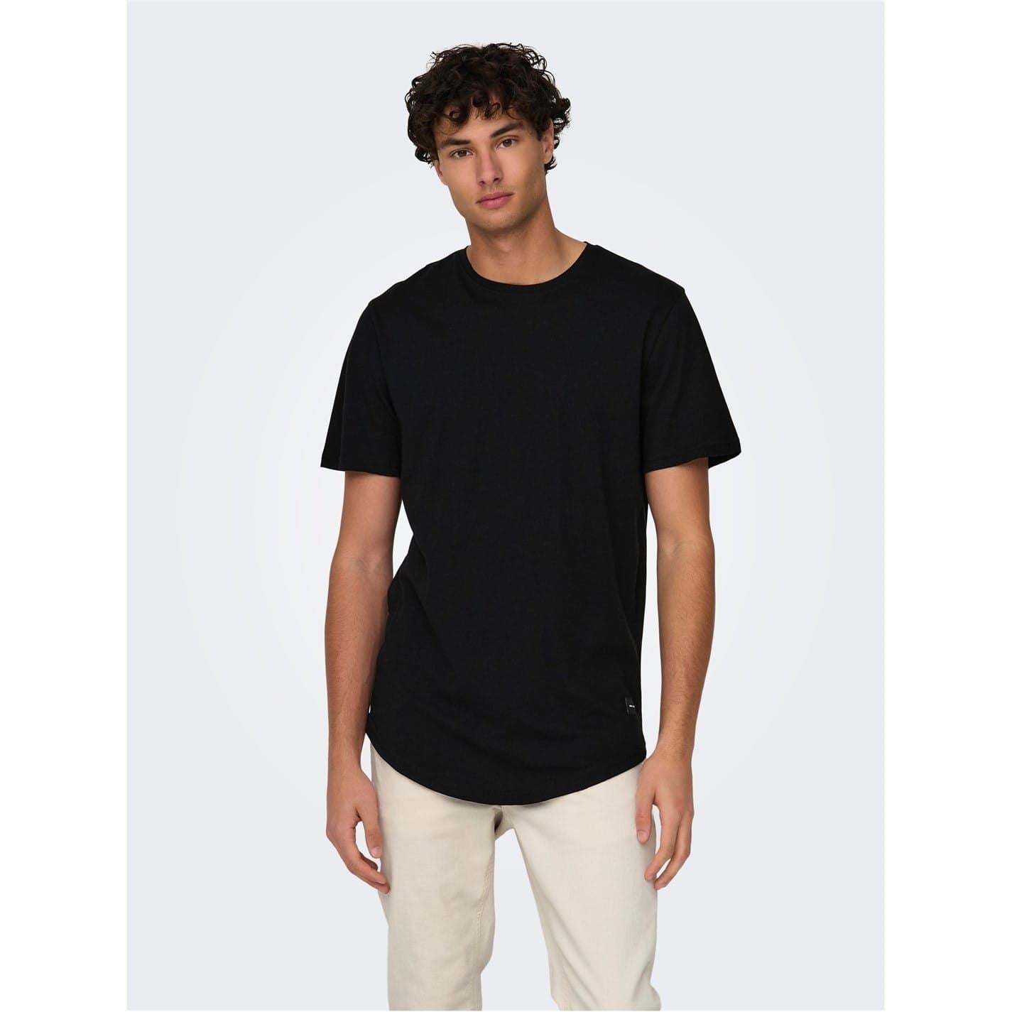 Only and Sons Oversize Fit Crew Neck Short Sleeve Boyfriend T-Shirt