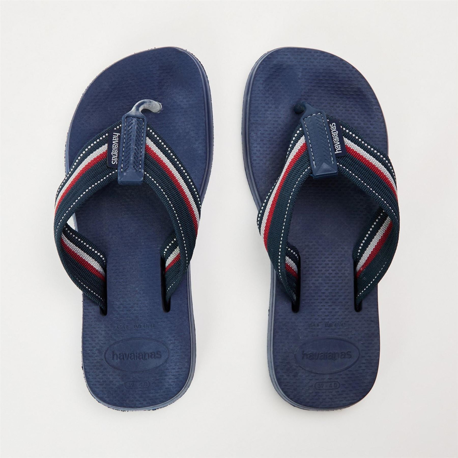 Havaianas Womens New Urban Way Navy Blue 39 40 Flip Flops