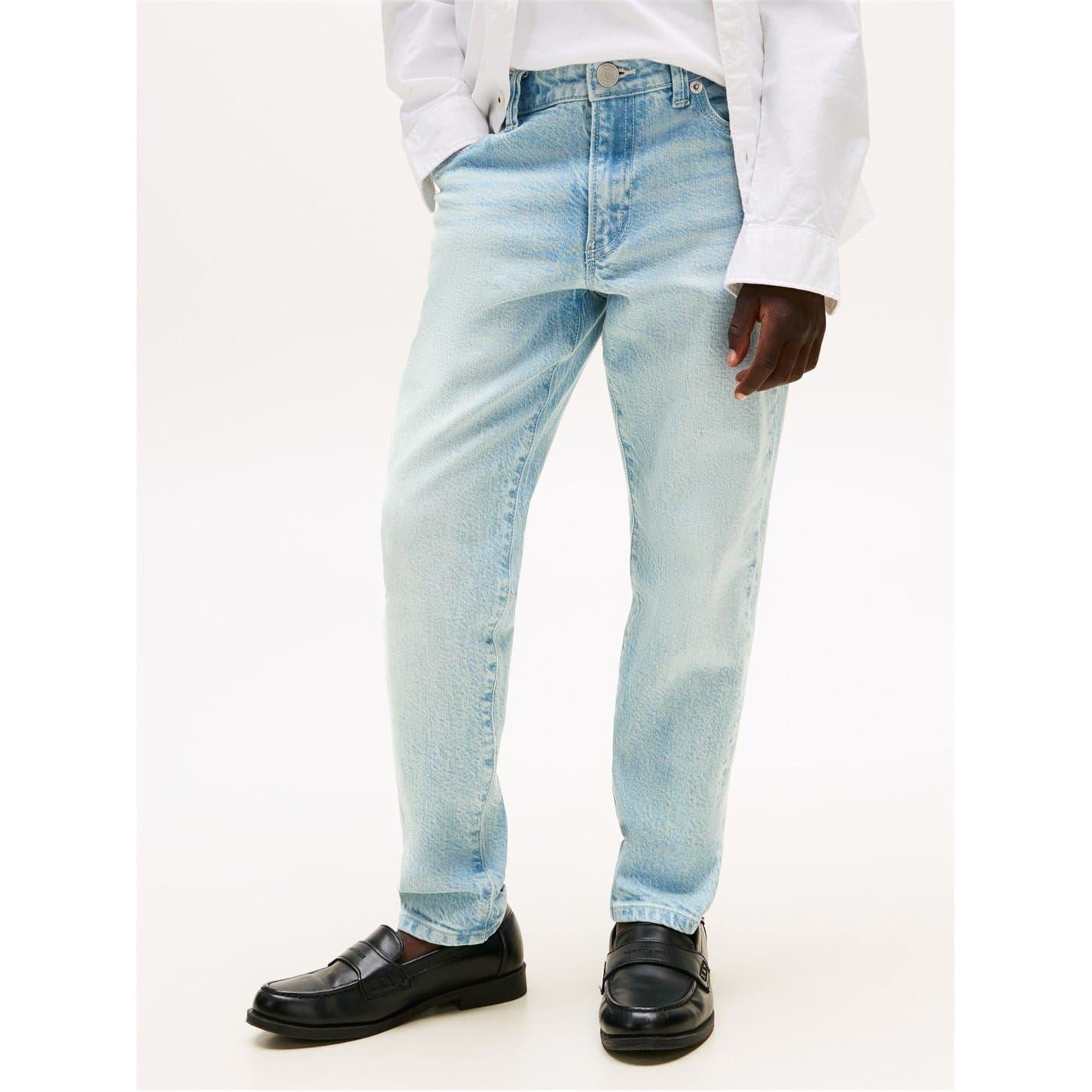 Tommy Hilfiger Modern Straight Leg Five Pocket Jeans
