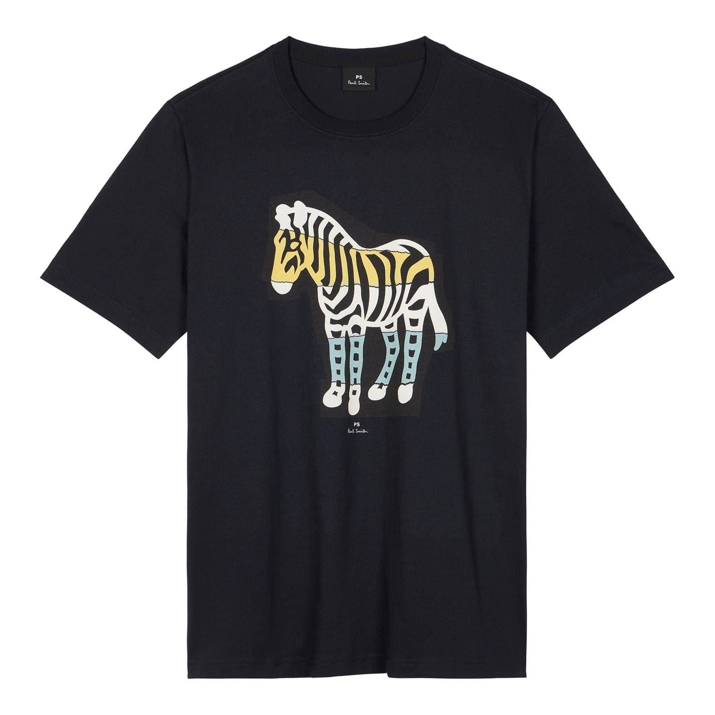 PS Paul Smith Zeb Cutout Regular Fit Crew Neck T-Shirt