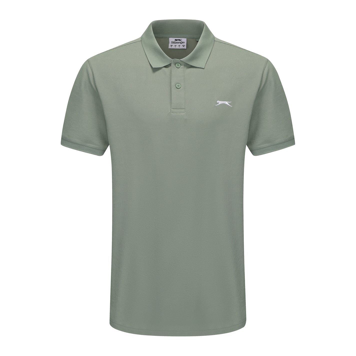 Slazenger Mens Plain Polo Shirt