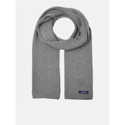 Jack and Jones Solid Knit Scarf with Woven Label