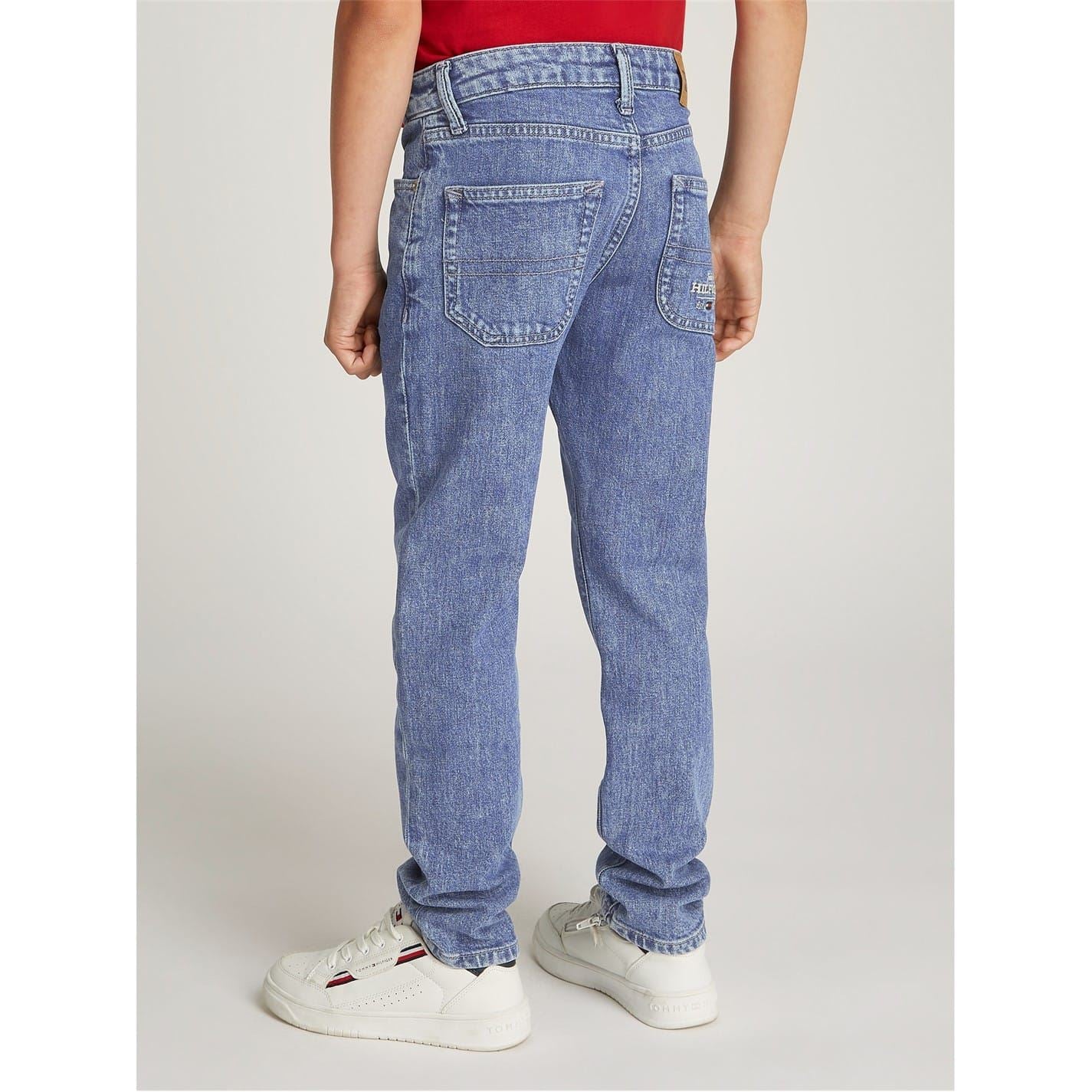 Tommy Hilfiger Salt and Pepper Straight Leg Jeans