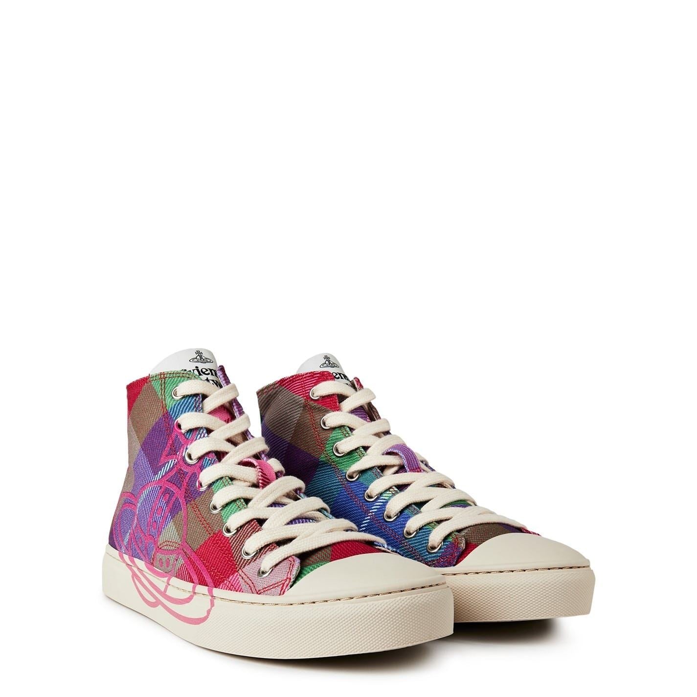 Vivienne Westwood Plimsoll High Top Trainers