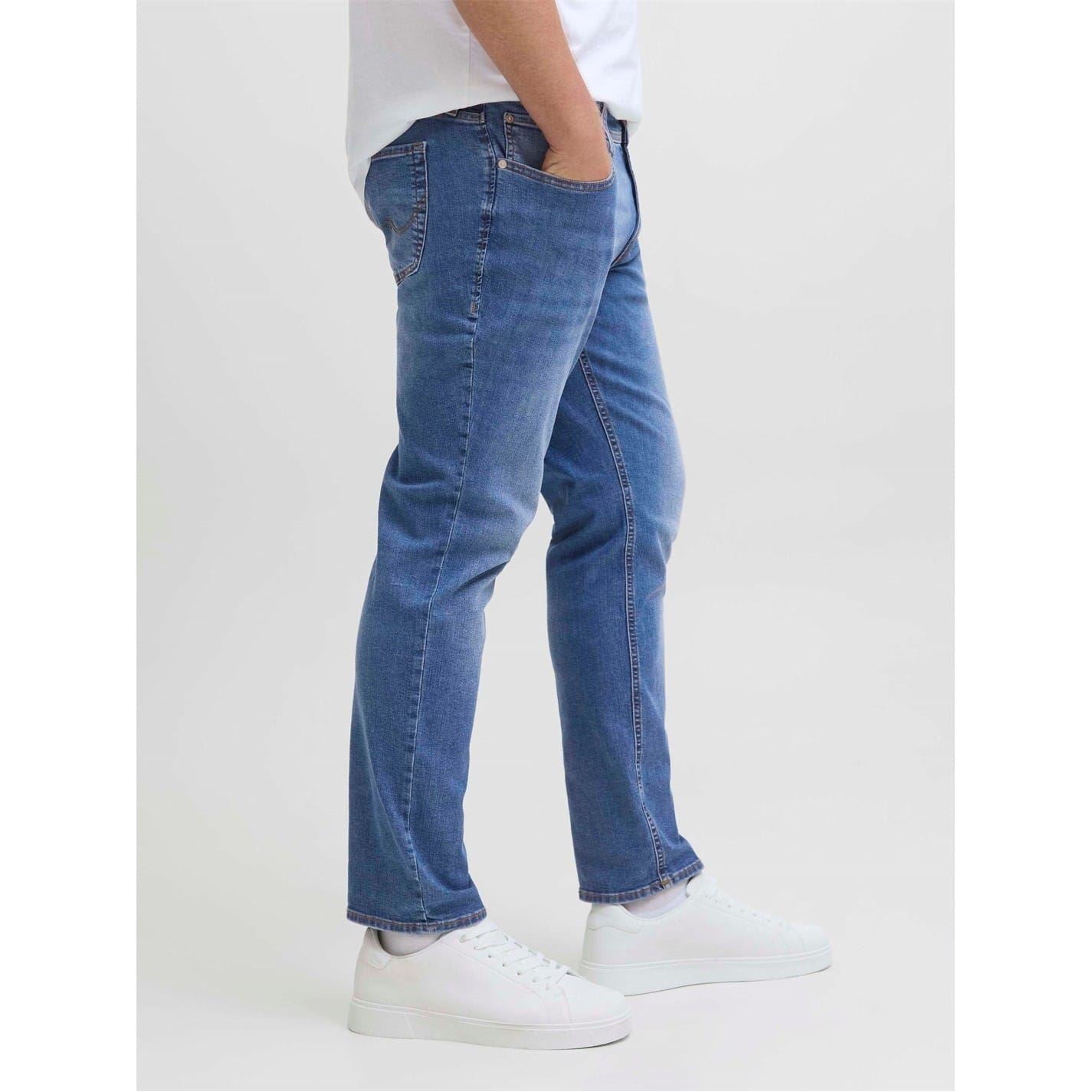 Jack and Jones Mens Slim Jeans Plus Size
