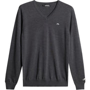J Lindeberg Lymn V-Neck Long Sleeve Knit Sweater