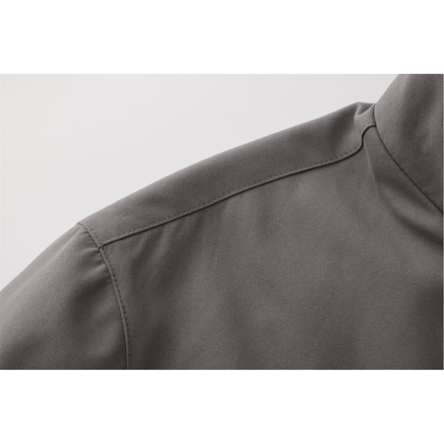 SoulCal Mock Neck Snap Button Ribbed Cuff Harrington Jacket