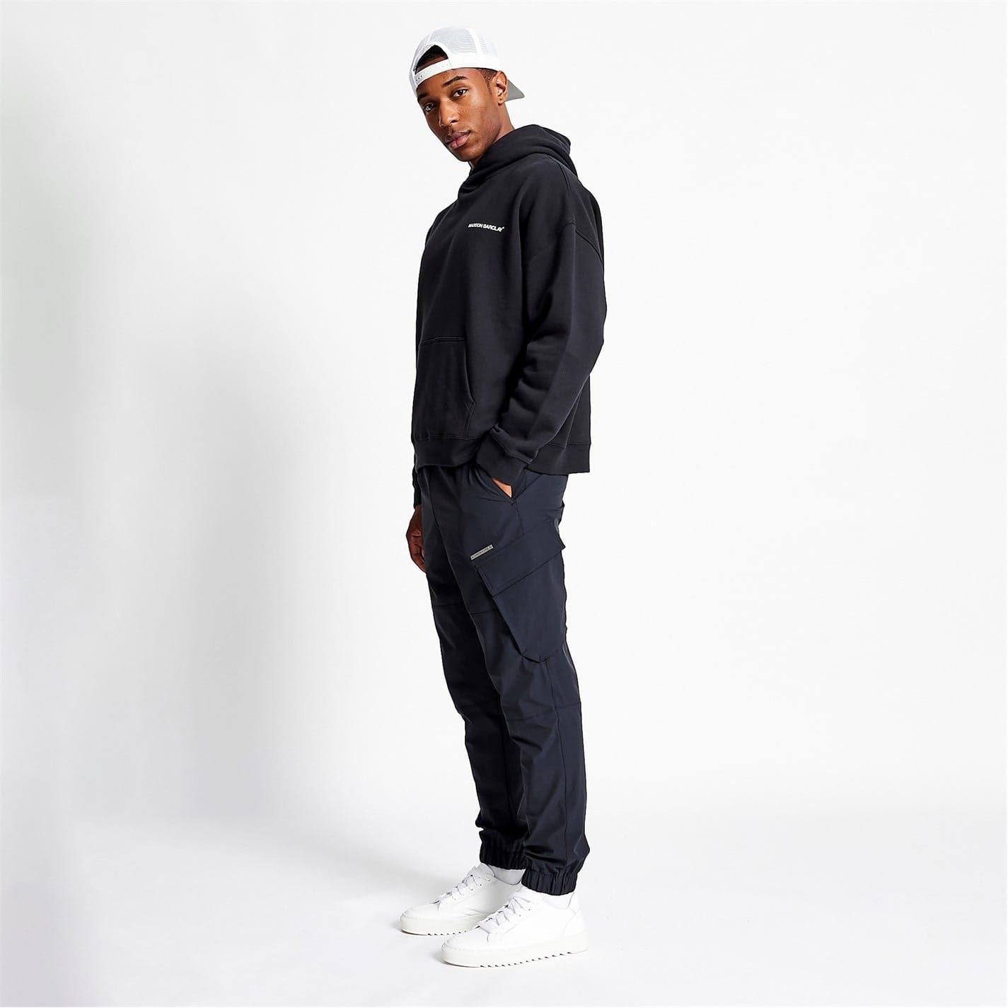 Madison Barclay Hooded Relaxed Fit Sweatshirt