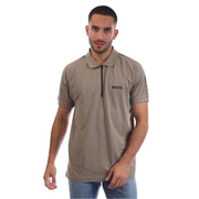Boss Philix Pixel Collared Neck Short Sleeve Polo Shirt