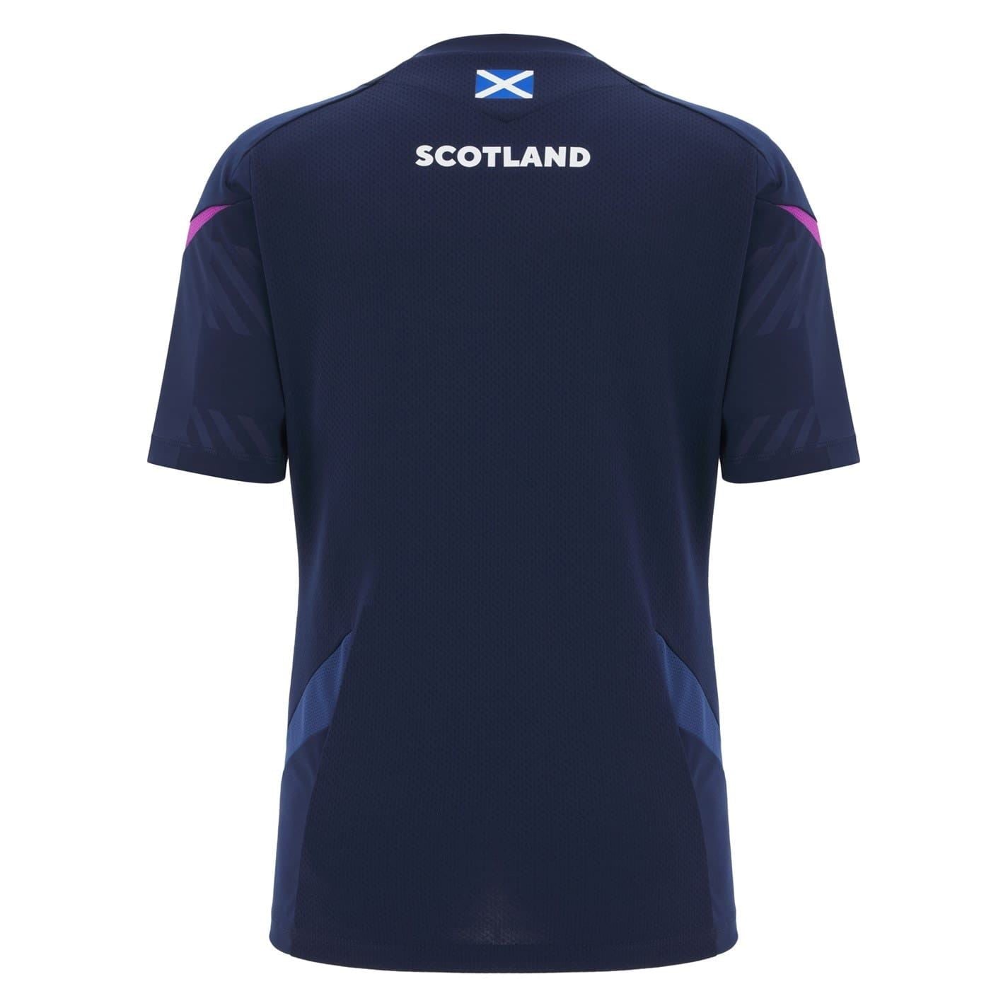 Macron Womens Scotland Rugby Training Shirt 2025